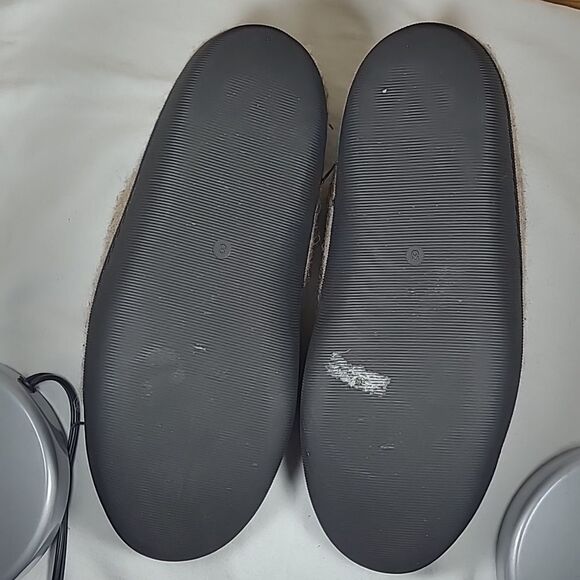 Greys Huckberry Tan Wool House Shoes Slipper . - Picture 4 of 4